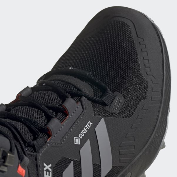 Chaussures De Randonnée Adidas Terrex Swift R3 Mid Gore-tex Noir