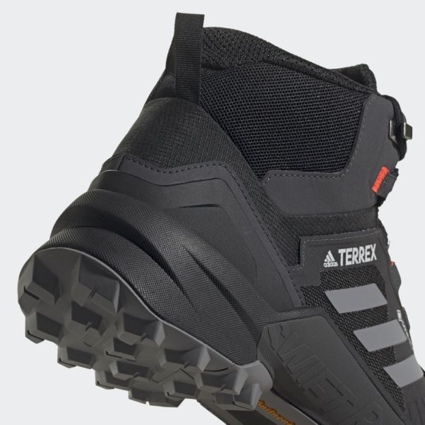Chaussures De Randonnée Adidas Terrex Swift R3 Mid Gore-tex Noir