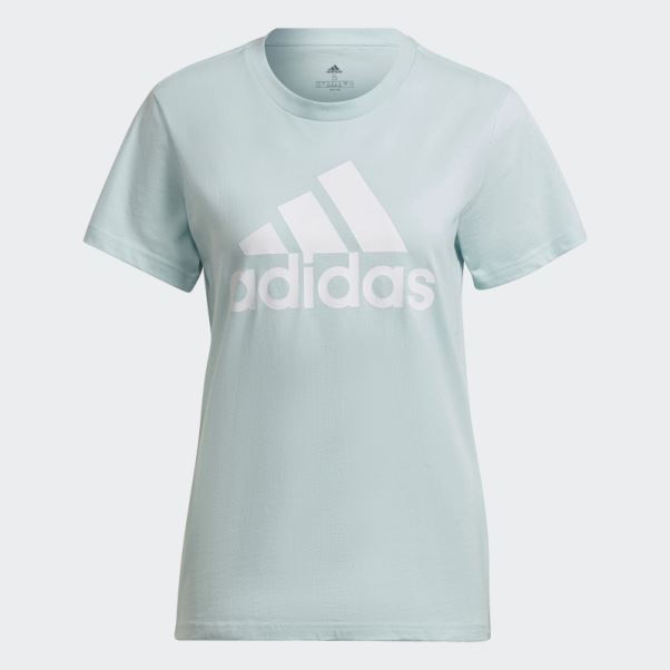 T-shirt Adidas Essentials Logo Blanc