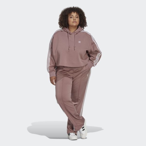 Adidas Adicolor Classics Sweat à Capuche (grande Taille) Violet