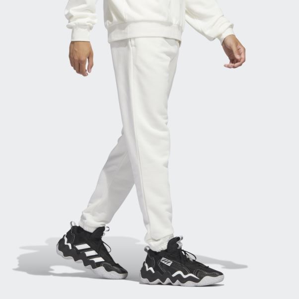 Pantalon Adidas Legends Blanc Chaud