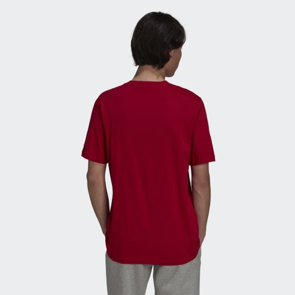 T-shirt Adidas Sprt Logo Victoire Rouge Chaud