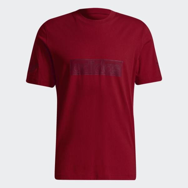 T-shirt Adidas Sprt Logo Victoire Rouge Chaud