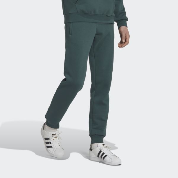 Pantalon Trèfle Adidas Adicolor Essentials Vert Minéral