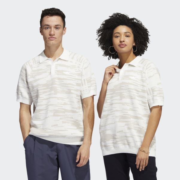 Polo En Maille Nora Blanc (non Genré) Adidas