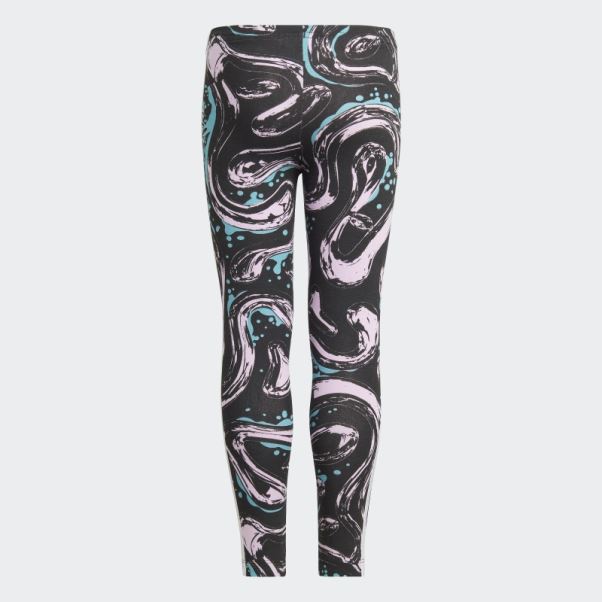 Ensemble De Leggings à Capuche Graphique Adidas Lilas