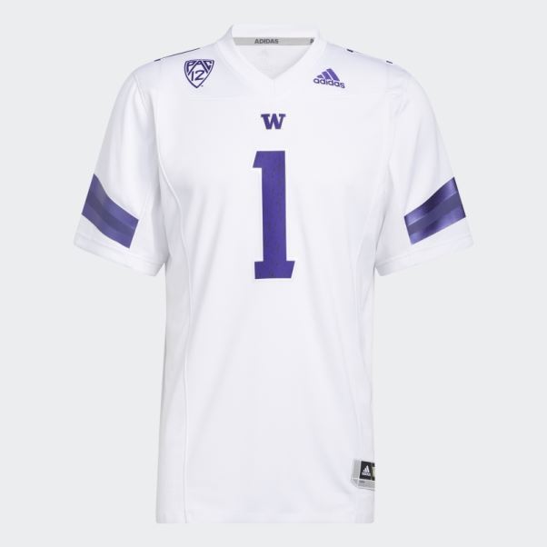 Maillot Extérieur Huskies Blanc Adidas
