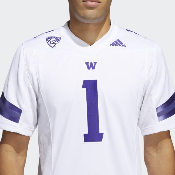 Maillot Extérieur Huskies Blanc Adidas