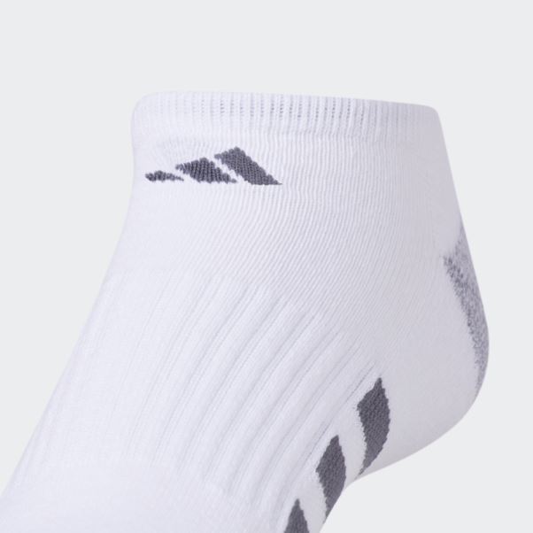 3 Paires De Chaussettes Invisibles Matelassées Blanches Adidas
