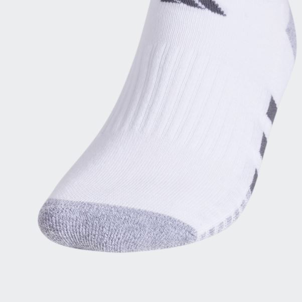 3 Paires De Chaussettes Invisibles Matelassées Blanches Adidas