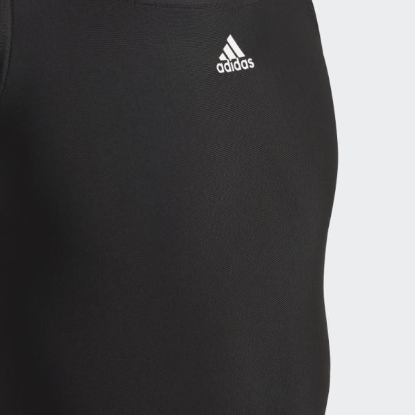 Maillot De Bain 3 Bandes Noir Adidas