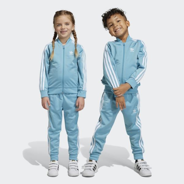 Survetement Adicolor Sst Adidas Bleu