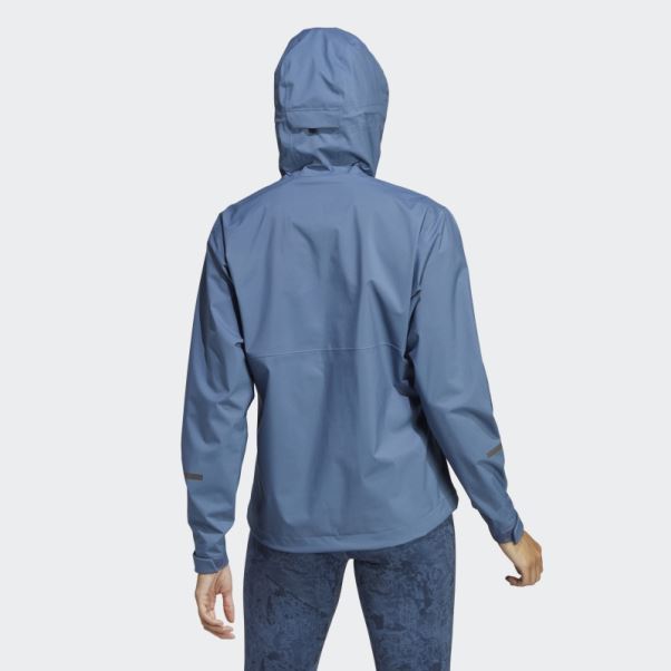 Adidas Terrex Multi Rain.rdy Veste De Pluie 2,5 Couches Acier