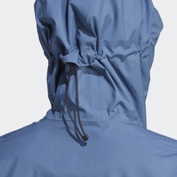Adidas Terrex Multi Rain.rdy Veste De Pluie 2,5 Couches Acier
