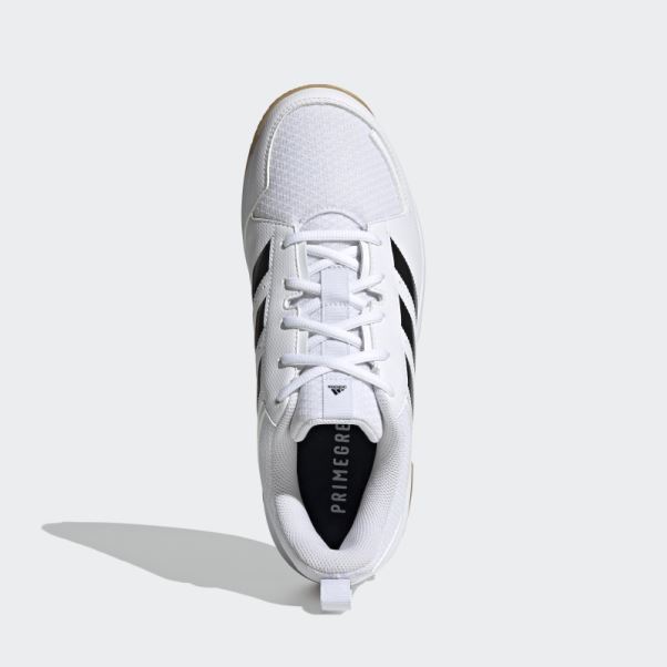 Adidas Ligra 7 Chaussures D'intérieur Blanches