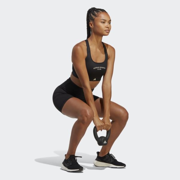 Leggings Sports Club Short Taille Haute Adidas Noir