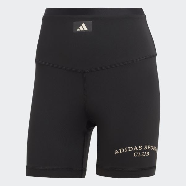 Leggings Sports Club Short Taille Haute Adidas Noir