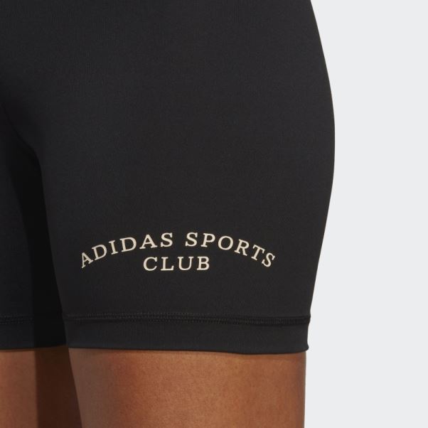 Leggings Sports Club Short Taille Haute Adidas Noir