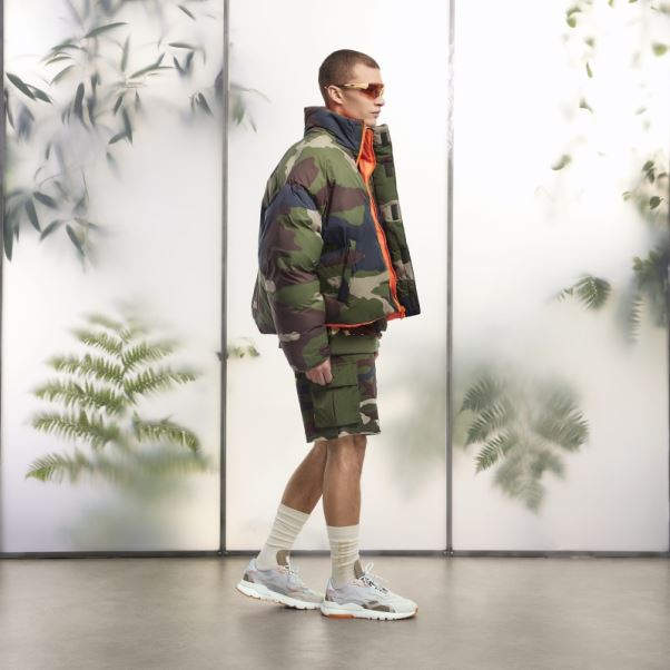 Doudoune Légère En Nylon (tous Genres) Imprimé Camo Adidas