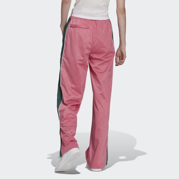 Adidas Bas De Survêtement De Luxe Rétro Ton Rose Mode