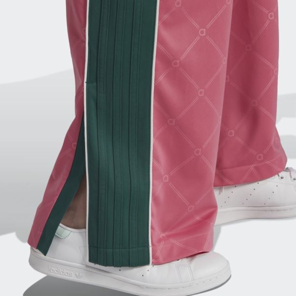 Adidas Bas De Survêtement De Luxe Rétro Ton Rose Mode