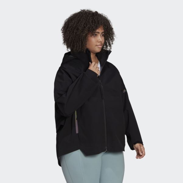 Veste Adidas Terrex Ct Myshelter Rain.rdy (grande Taille) Noir