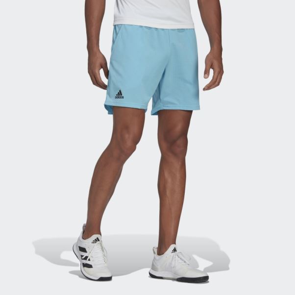 Short De Tennis Wc Adidas Cyan