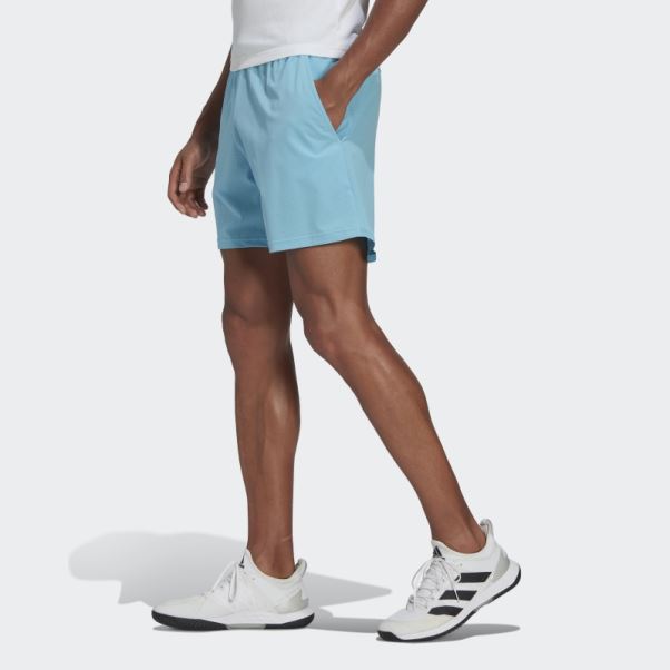 Short De Tennis Wc Adidas Cyan