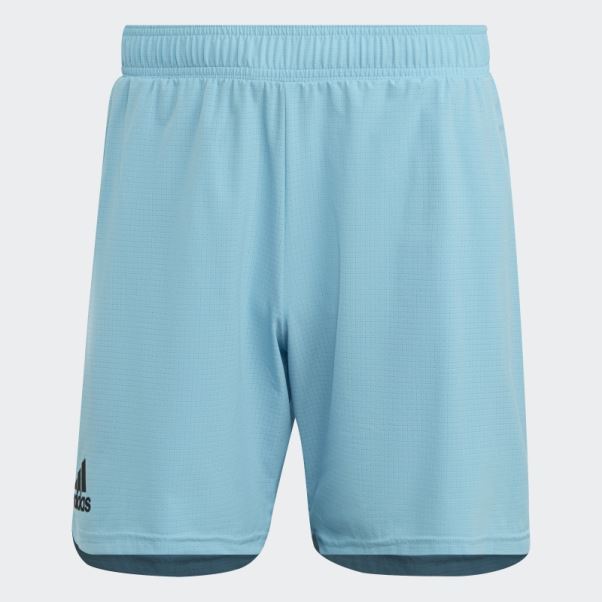 Short De Tennis Wc Adidas Cyan