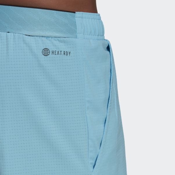 Short De Tennis Wc Adidas Cyan