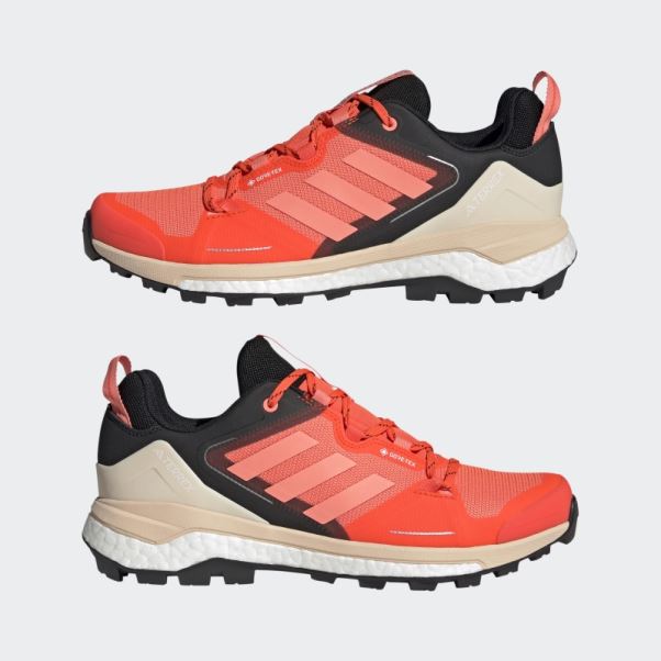 Chaussures De Randonnée Adidas Terrex Skychaser Gore-tex 2.0 Orange