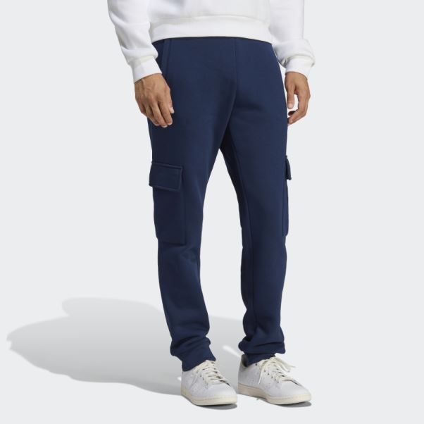 Pantalon Cargo Adidas Trefoil Essentials Night Indigo