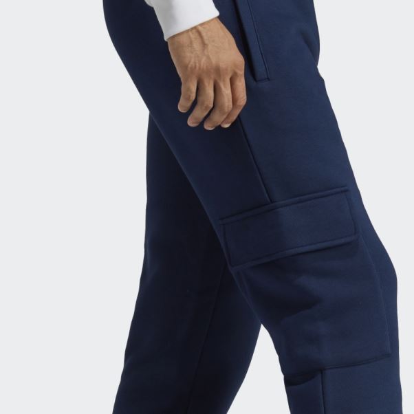 Pantalon Cargo Adidas Trefoil Essentials Night Indigo