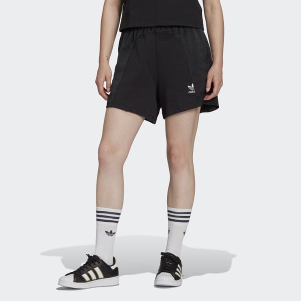 Short Adicolor Split Trèfle Noir Adidas