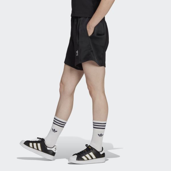 Short Adicolor Split Trèfle Noir Adidas