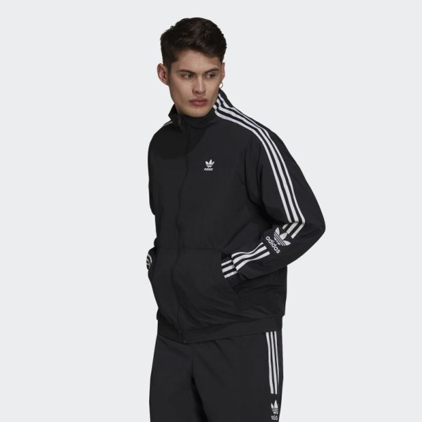 Adidas Adicolor Classics Lock-up Trèfle Survêtement Noir
