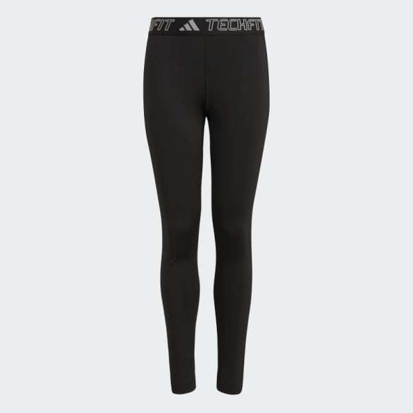 Collant Long Aeroready Techfit Noir Adidas