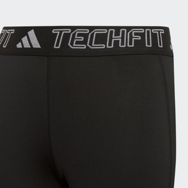 Collant Long Aeroready Techfit Noir Adidas