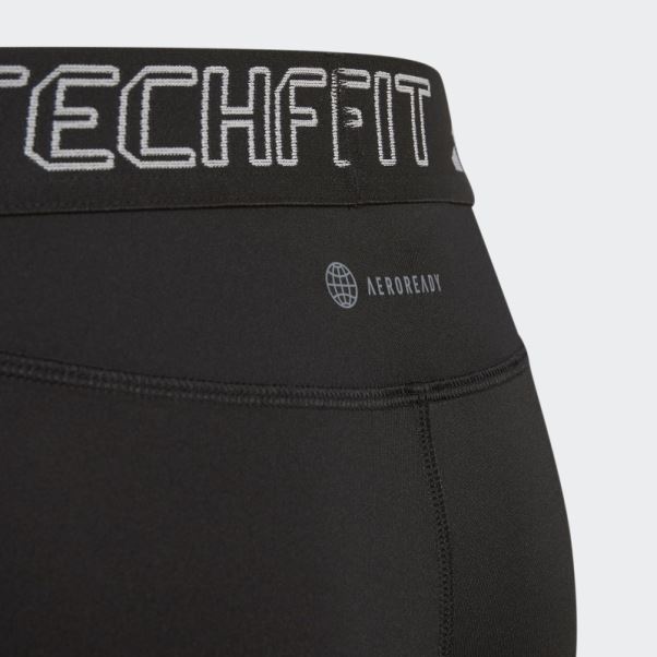 Collant Long Aeroready Techfit Noir Adidas