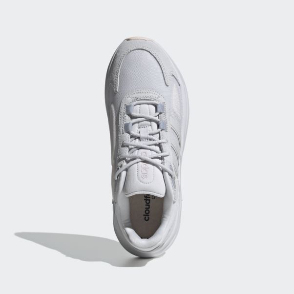 Chaussures De Course Adidas Ozelle Cloudfoam Lifestyle Gris Dash