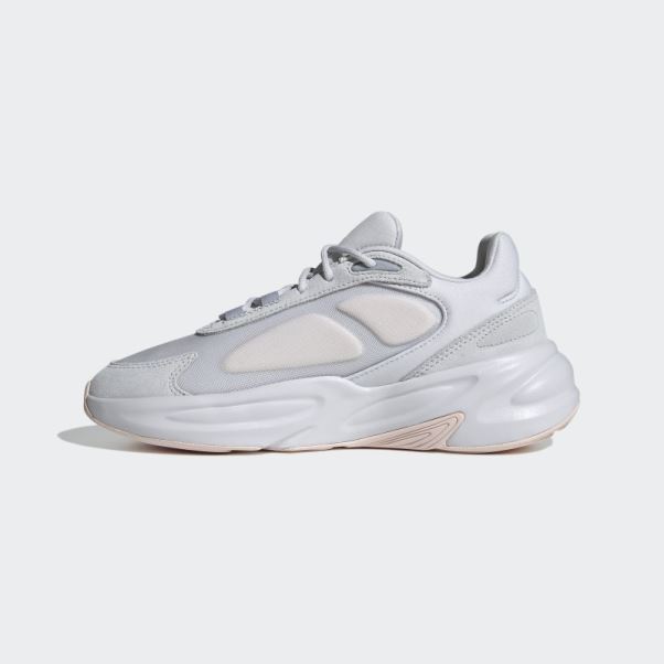 Chaussures De Course Adidas Ozelle Cloudfoam Lifestyle Gris Dash