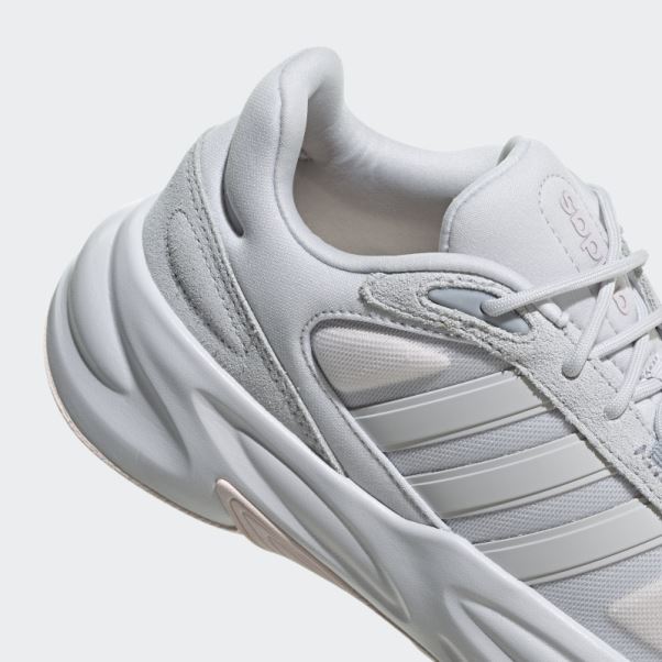 Chaussures De Course Adidas Ozelle Cloudfoam Lifestyle Gris Dash
