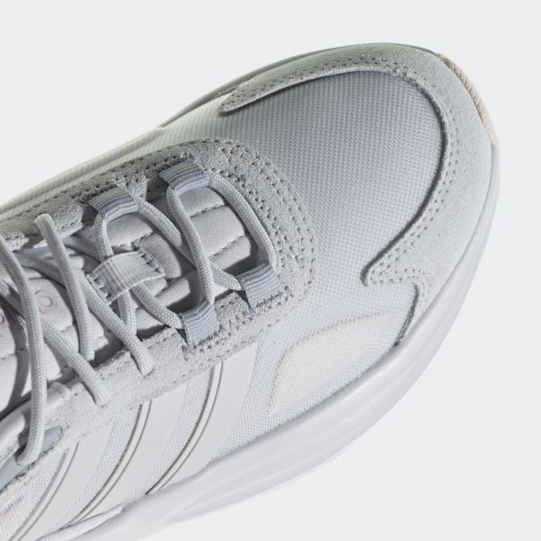 Chaussures De Course Adidas Ozelle Cloudfoam Lifestyle Gris Dash