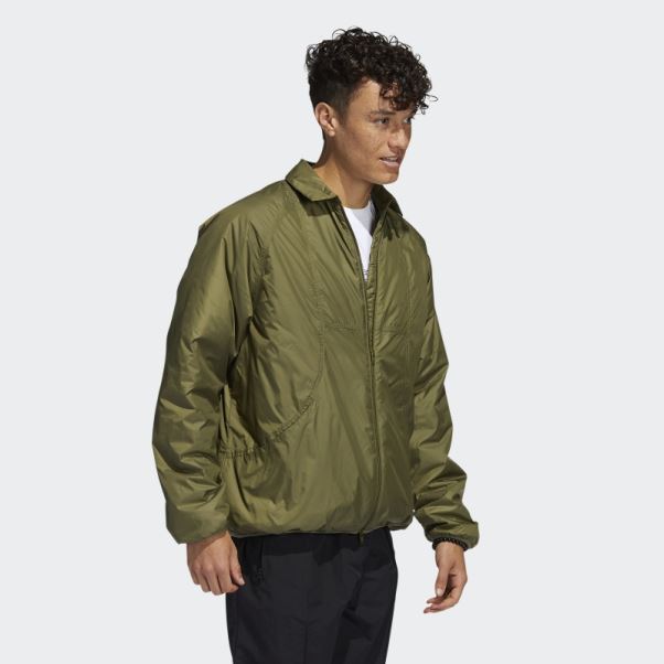 Veste D'entraîneur Isolée (non Genrée) Olive Adidas