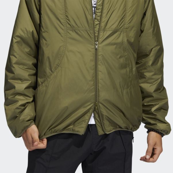 Veste D'entraîneur Isolée (non Genrée) Olive Adidas