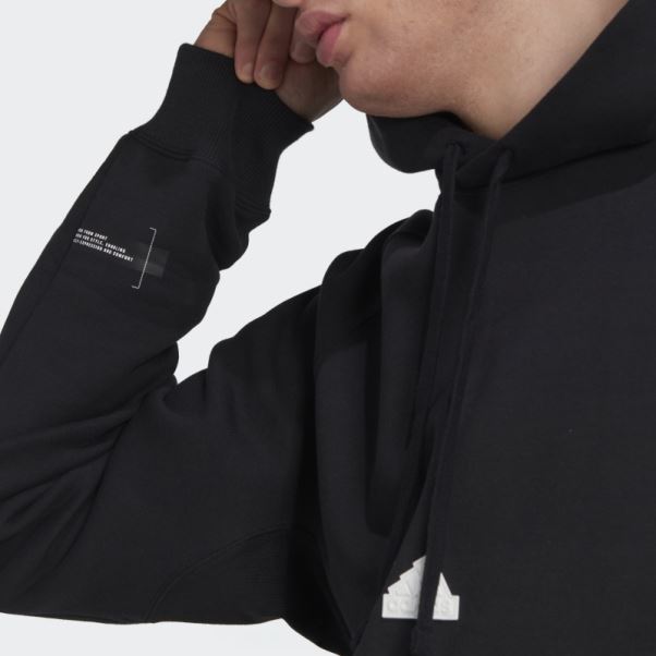 Sweat à Capuche Adidas Noir
