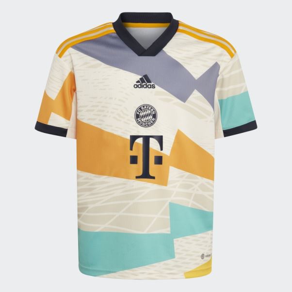 Maillot Fc Bayern 22/23 Quatrième Blanc Adidas Chaud