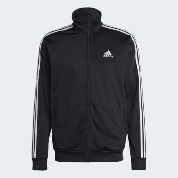 Survetement Basique En Tricot 3 Bandes Noir Adidas