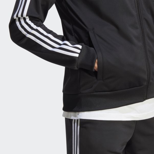 Survetement Basique En Tricot 3 Bandes Noir Adidas