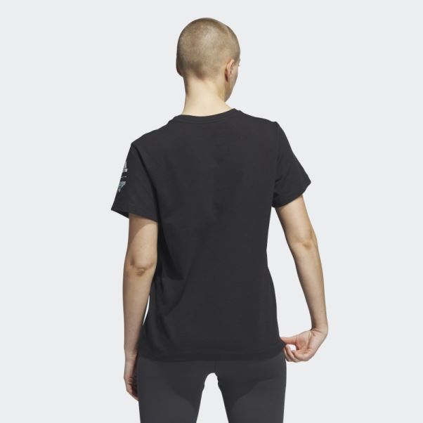 Tee Shirt Star Meneur De Jeu Noir Adidas